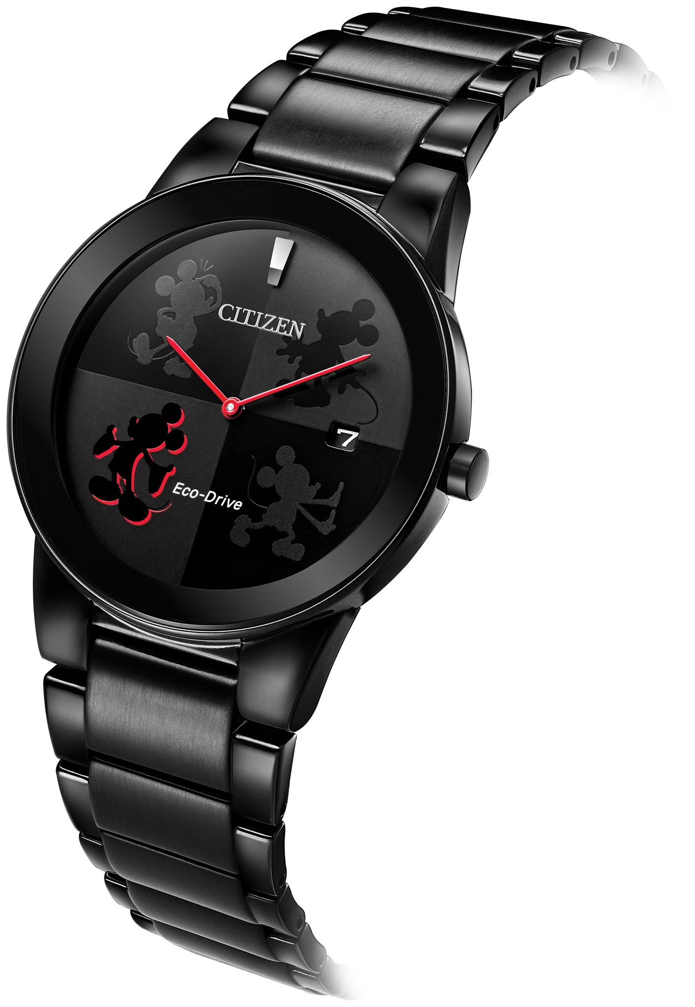 Citizen Mickey Mouse Men's Eco-Drive Black Watch | CITIZEN